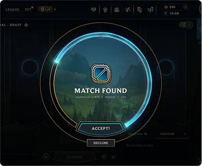 Jump into any queue with a Drafting phase.