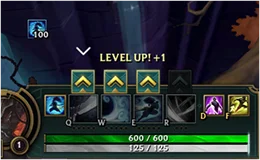 See our recommended skill order without needing to tab out.